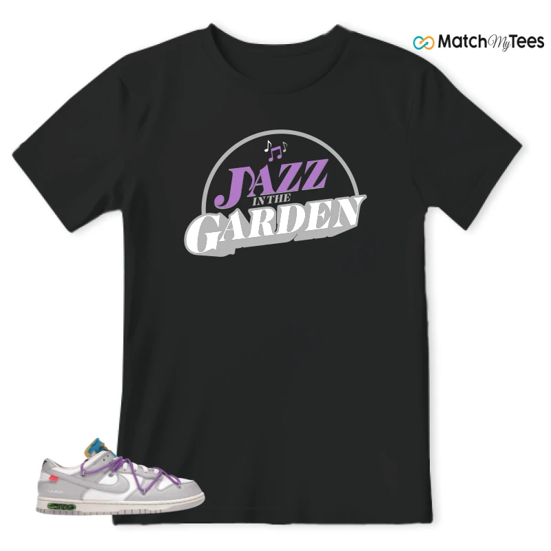 NIKE DUNK LOW OFF-WHITE LOT 47 SNEAKER Matching Tees t-shirt
