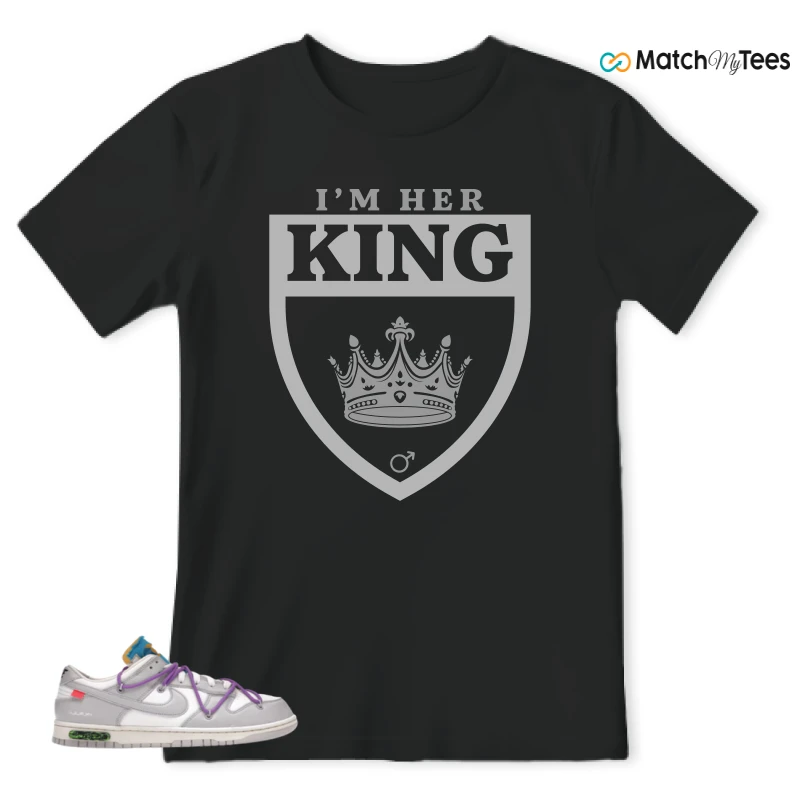 NIKE DUNK LOW OFF-WHITE LOT 47 SNEAKER Matching Tees t-shirt