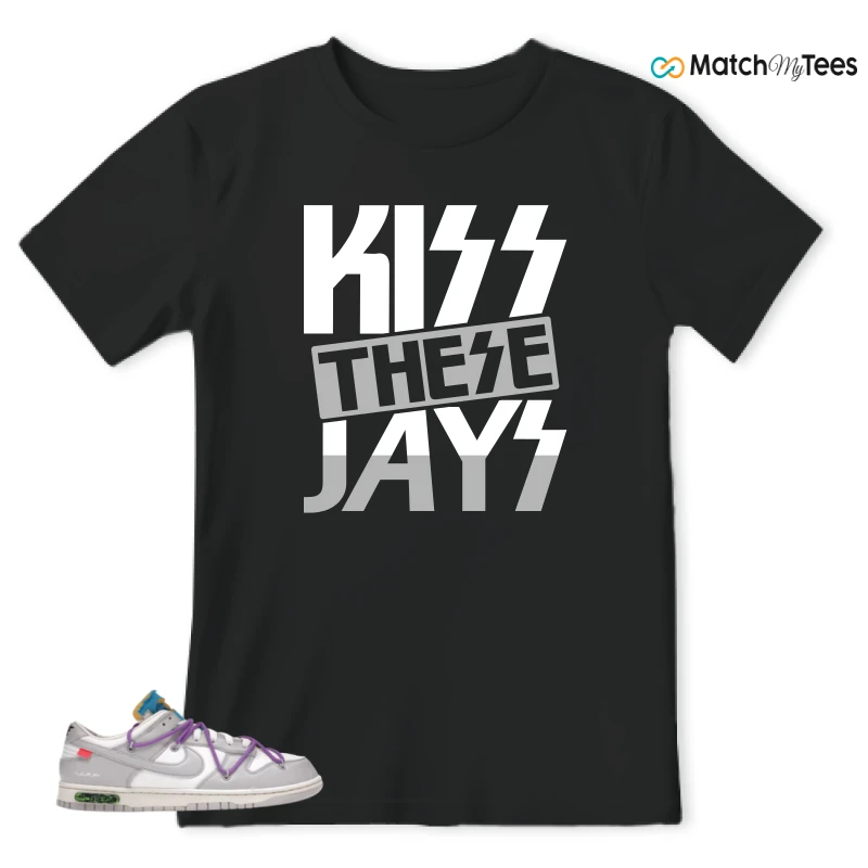 NIKE DUNK LOW OFF-WHITE LOT 47 SNEAKER Matching Tees t-shirt