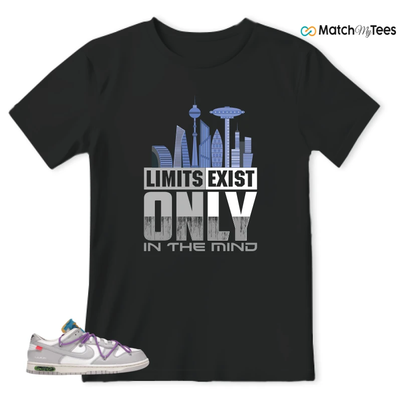 NIKE DUNK LOW OFF-WHITE LOT 47 SNEAKER Matching Tees t-shirt
