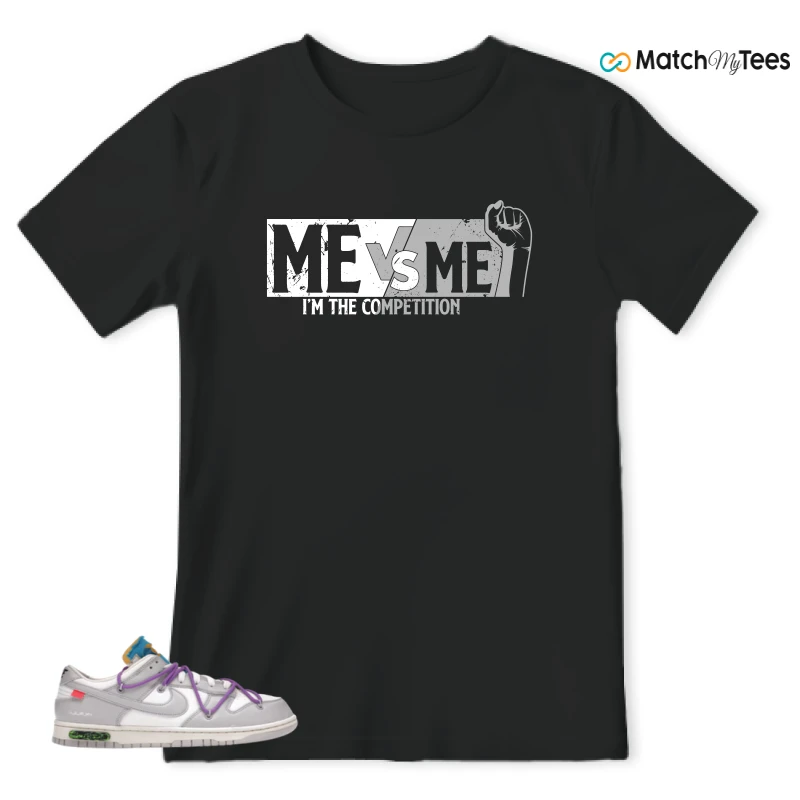 NIKE DUNK LOW OFF-WHITE LOT 47 SNEAKER Matching Tees t-shirt