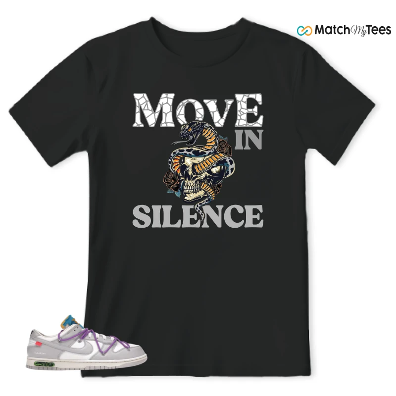 NIKE DUNK LOW OFF-WHITE LOT 47 SNEAKER Matching Tees t-shirt