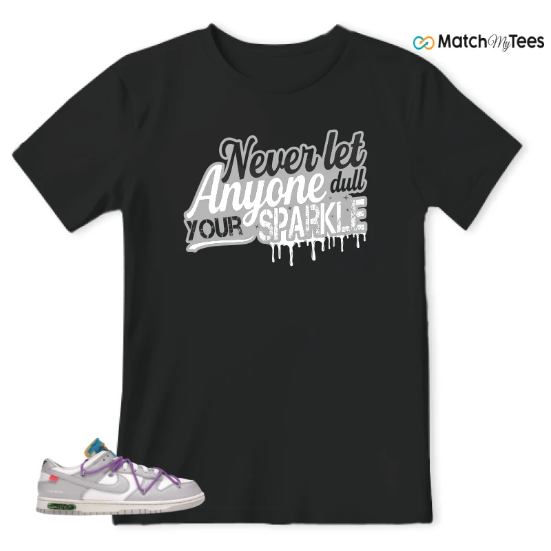NIKE DUNK LOW OFF-WHITE LOT 47 SNEAKER Matching Tees t-shirt