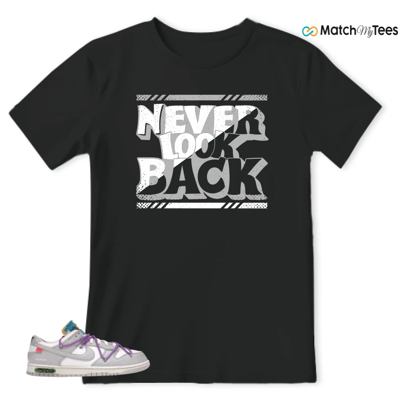 NIKE DUNK LOW OFF-WHITE LOT 47 SNEAKER Matching Tees t-shirt