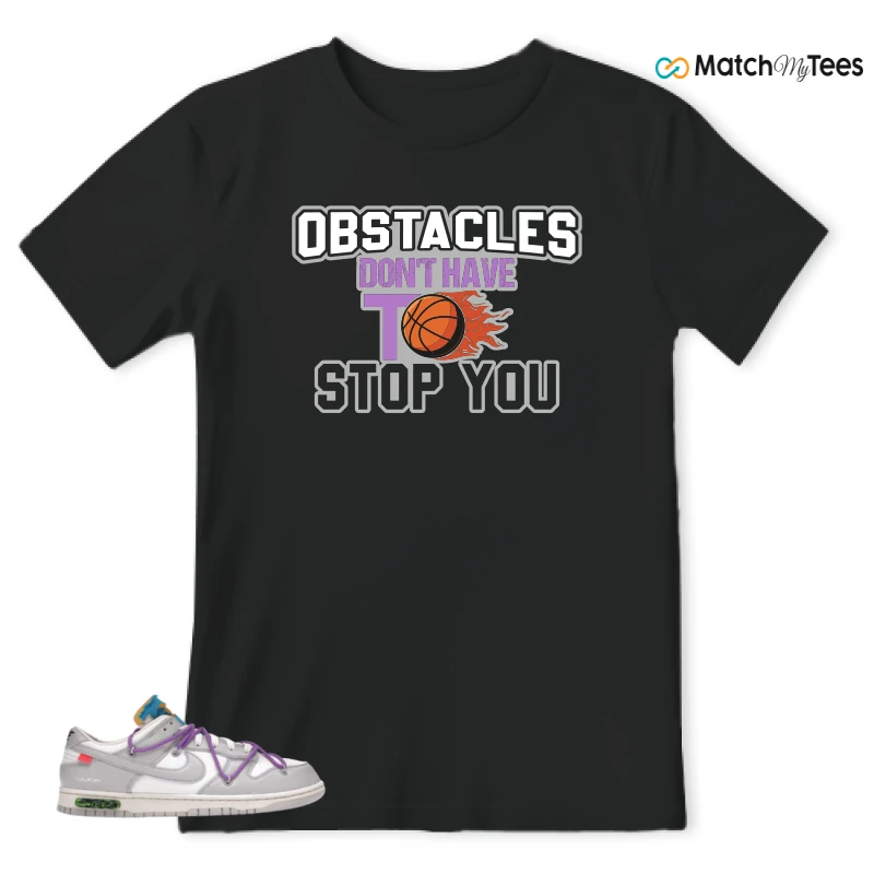 NIKE DUNK LOW OFF-WHITE LOT 47 SNEAKER Matching Tees t-shirt