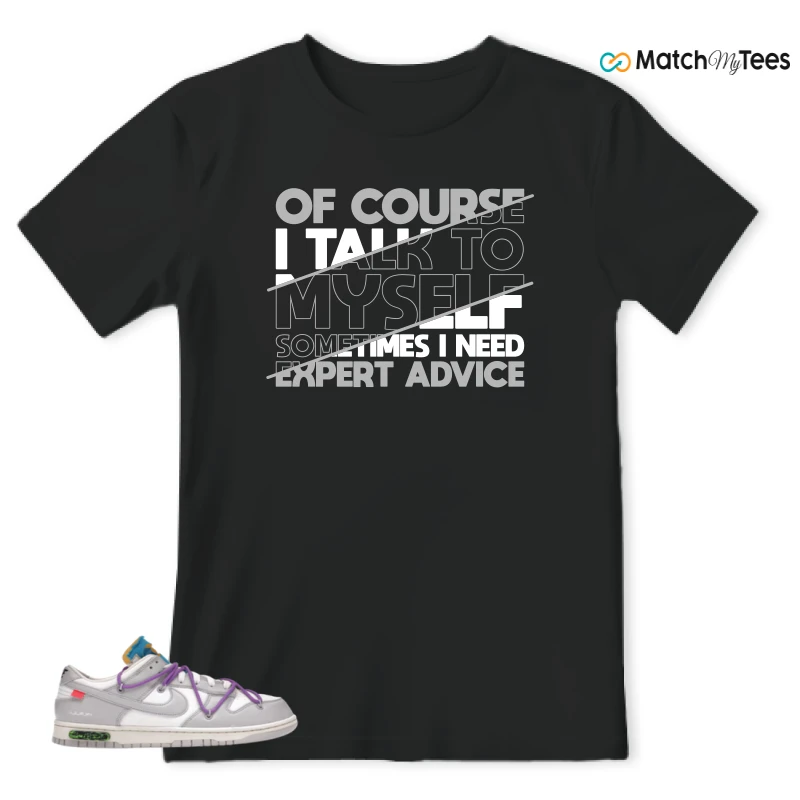 NIKE DUNK LOW OFF-WHITE LOT 47 SNEAKER Matching Tees t-shirt
