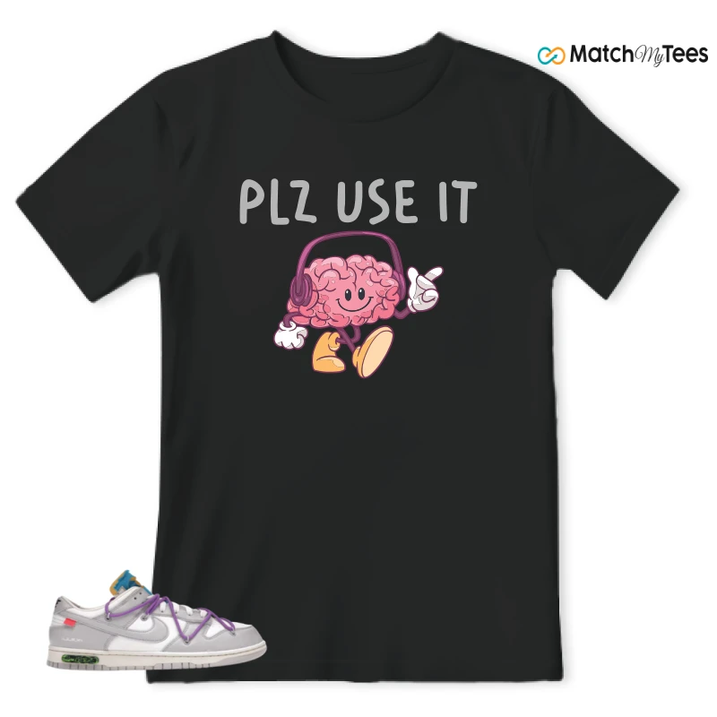 NIKE DUNK LOW OFF-WHITE LOT 47 SNEAKER Matching Tees t-shirt