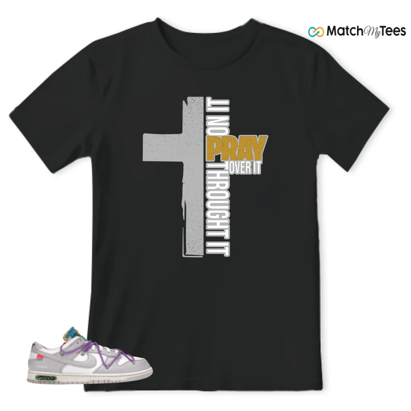 NIKE DUNK LOW OFF-WHITE LOT 47 SNEAKER Matching Tees t-shirt