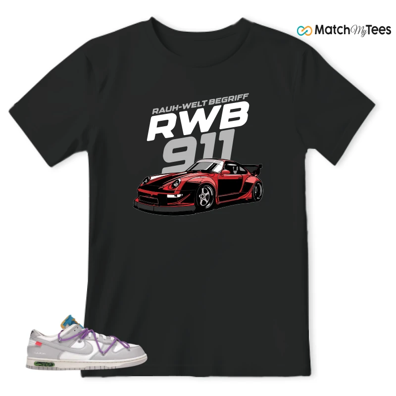 NIKE DUNK LOW OFF-WHITE LOT 47 SNEAKER Matching Tees t-shirt