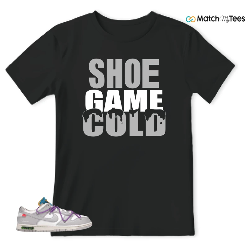 NIKE DUNK LOW OFF-WHITE LOT 47 SNEAKER Matching Tees t-shirt