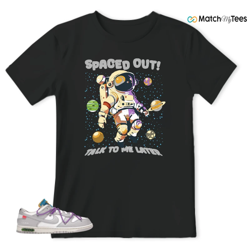 NIKE DUNK LOW OFF-WHITE LOT 47 SNEAKER Matching Tees t-shirt