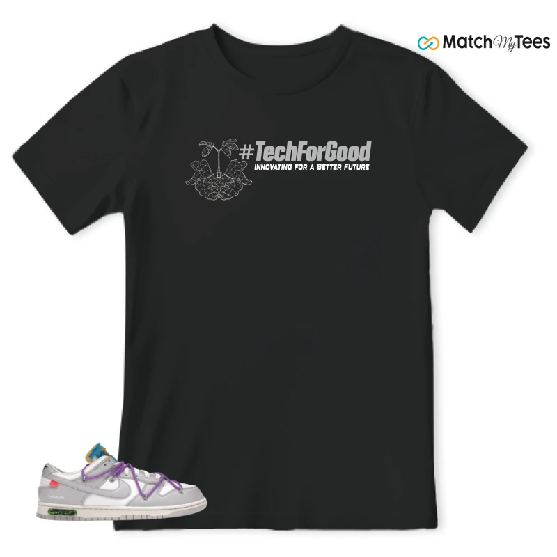 NIKE DUNK LOW OFF-WHITE LOT 47 SNEAKER Matching Tees t-shirt