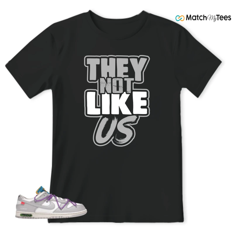 NIKE DUNK LOW OFF-WHITE LOT 47 SNEAKER Matching Tees t-shirt