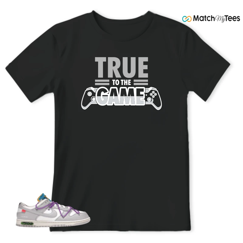 NIKE DUNK LOW OFF-WHITE LOT 47 SNEAKER Matching Tees t-shirt