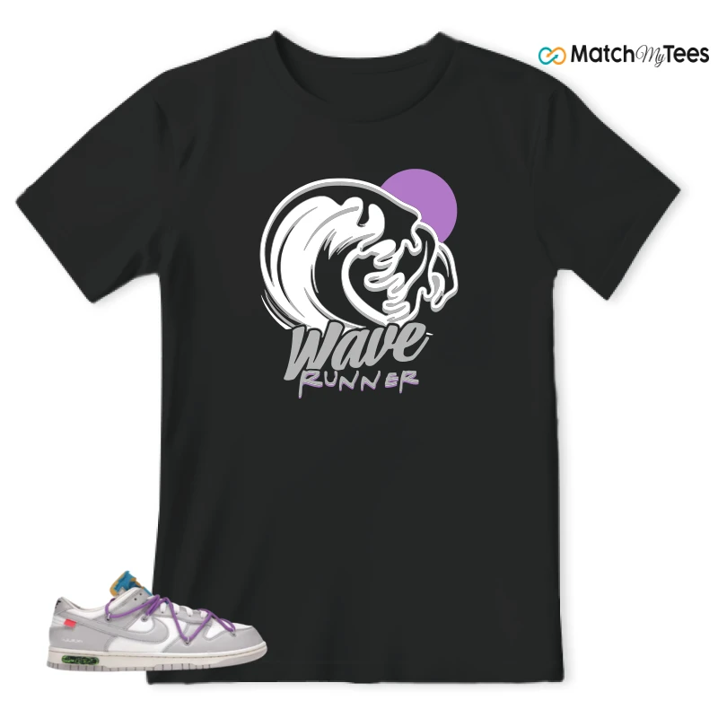 NIKE DUNK LOW OFF-WHITE LOT 47 SNEAKER Matching Tees t-shirt