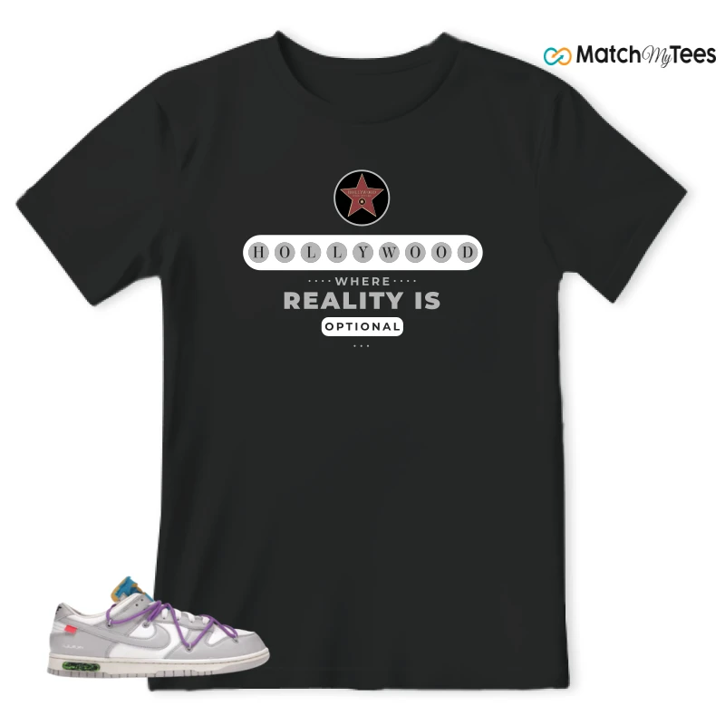 NIKE DUNK LOW OFF-WHITE LOT 47 SNEAKER Matching Tees t-shirt