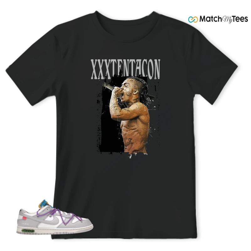 NIKE DUNK LOW OFF-WHITE LOT 47 SNEAKER Matching Tees t-shirt