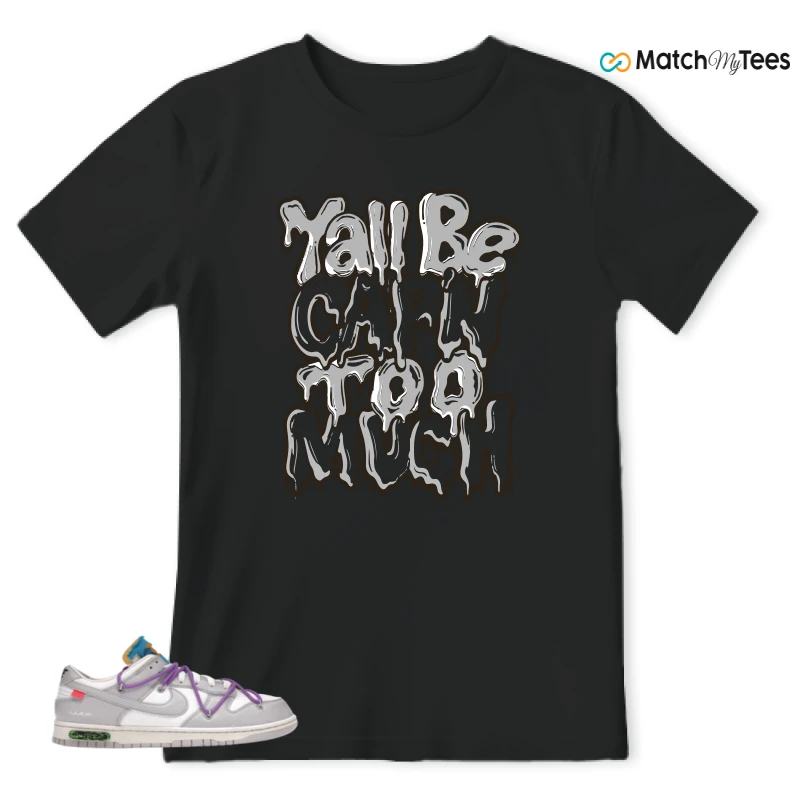 NIKE DUNK LOW OFF-WHITE LOT 47 SNEAKER Matching Tees t-shirt