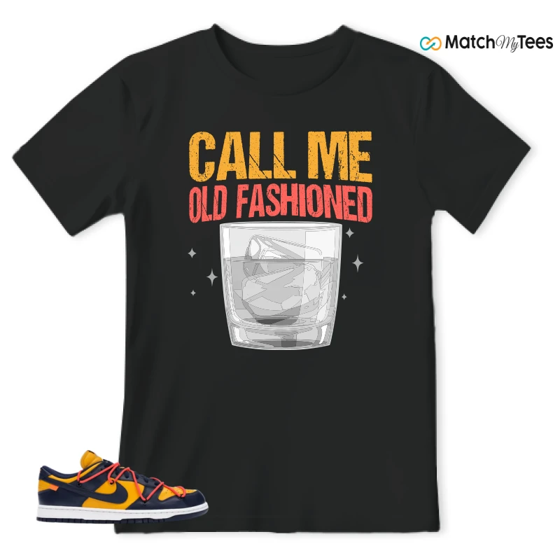 NIKE DUNK LOW OFF-WHITE UNIVERSITY GOLD SNEAKER Matching Tees t-shirt