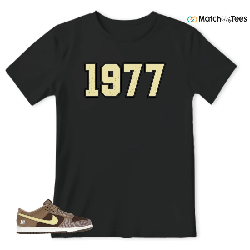 NIKE DUNK LOW UNDEFEATED CANTEEN DUNK VS. AF1 PACK SNEAKER Matching Tees t-shirt