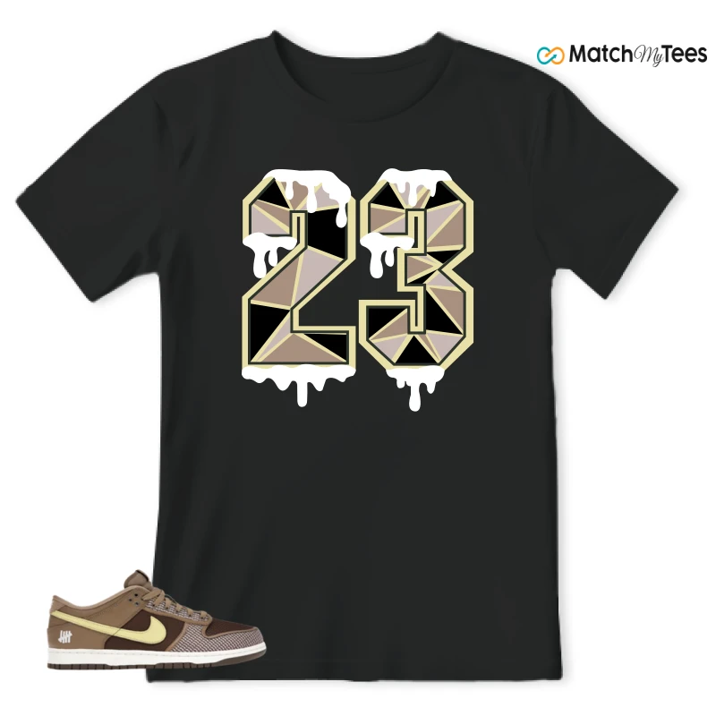 NIKE DUNK LOW UNDEFEATED CANTEEN DUNK VS. AF1 PACK SNEAKER Matching Tees t-shirt
