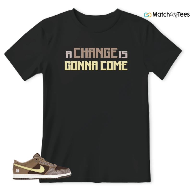 NIKE DUNK LOW UNDEFEATED CANTEEN DUNK VS. AF1 PACK SNEAKER Matching Tees t-shirt