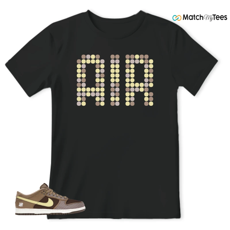 NIKE DUNK LOW UNDEFEATED CANTEEN DUNK VS. AF1 PACK SNEAKER Matching Tees t-shirt