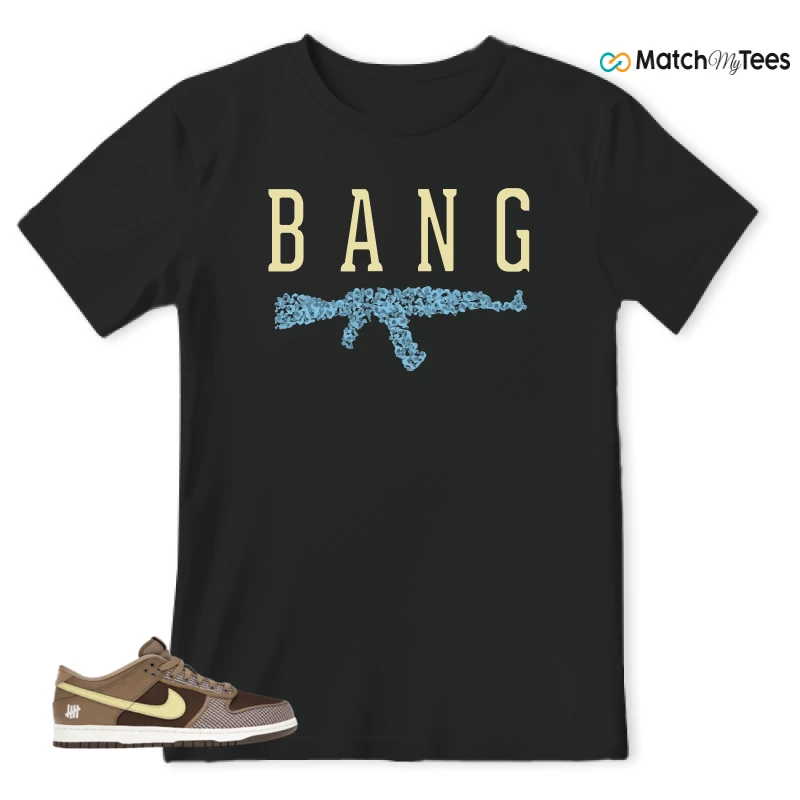 NIKE DUNK LOW UNDEFEATED CANTEEN DUNK VS. AF1 PACK SNEAKER Matching Tees t-shirt