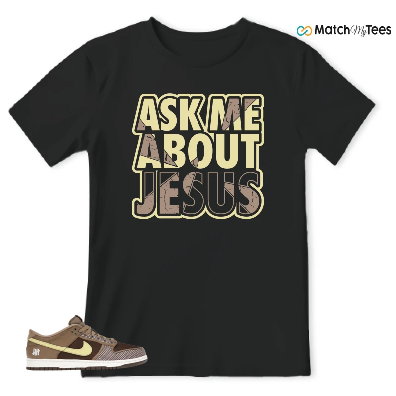 NIKE DUNK LOW UNDEFEATED CANTEEN DUNK VS. AF1 PACK SNEAKER Matching Tees t-shirt