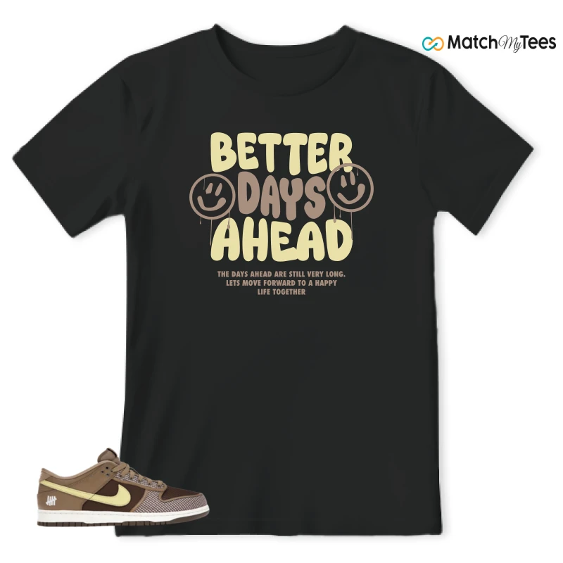 NIKE DUNK LOW UNDEFEATED CANTEEN DUNK VS. AF1 PACK SNEAKER Matching Tees t-shirt