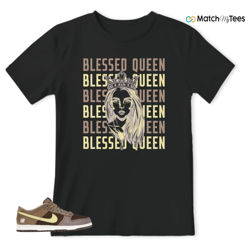NIKE DUNK LOW UNDEFEATED CANTEEN DUNK VS. AF1 PACK SNEAKER Matching Tees t-shirt