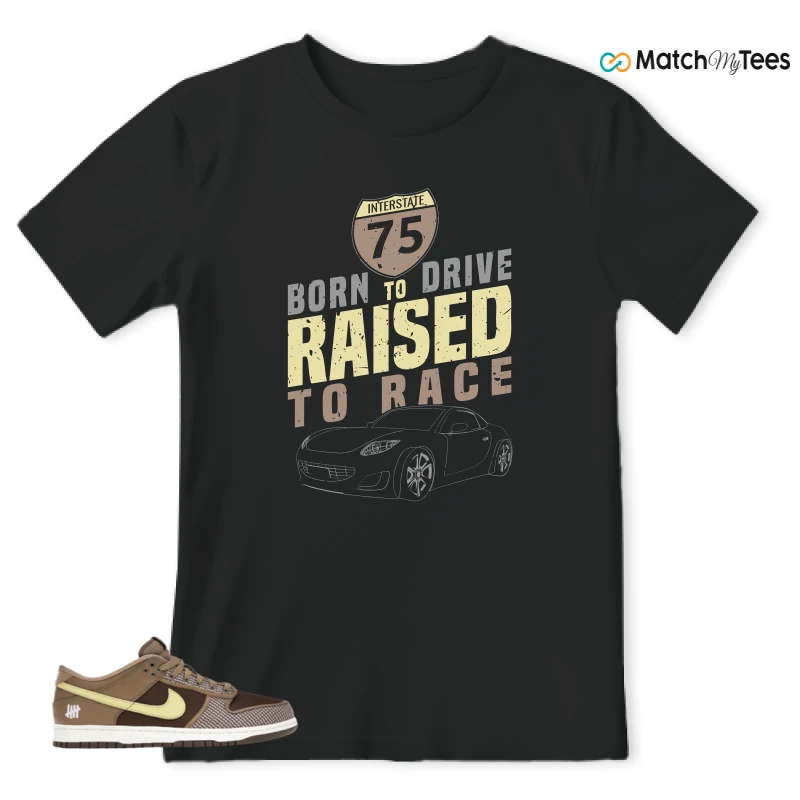 NIKE DUNK LOW UNDEFEATED CANTEEN DUNK VS. AF1 PACK SNEAKER Matching Tees t-shirt