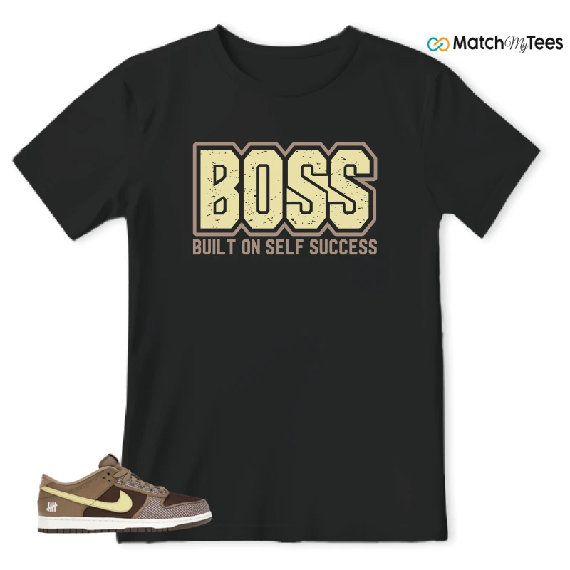 NIKE DUNK LOW UNDEFEATED CANTEEN DUNK VS. AF1 PACK SNEAKER Matching Tees t-shirt