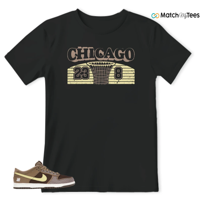 NIKE DUNK LOW UNDEFEATED CANTEEN DUNK VS. AF1 PACK SNEAKER Matching Tees t-shirt