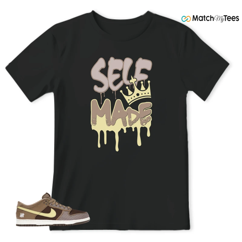 NIKE DUNK LOW UNDEFEATED CANTEEN DUNK VS. AF1 PACK SNEAKER Matching Tees t-shirt