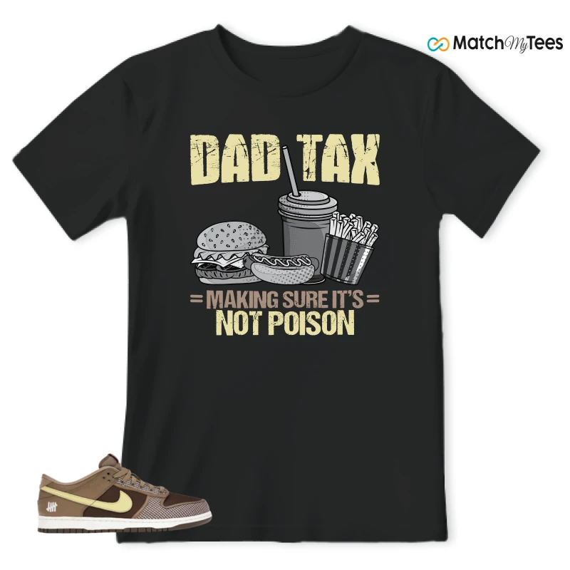NIKE DUNK LOW UNDEFEATED CANTEEN DUNK VS. AF1 PACK SNEAKER Matching Tees t-shirt