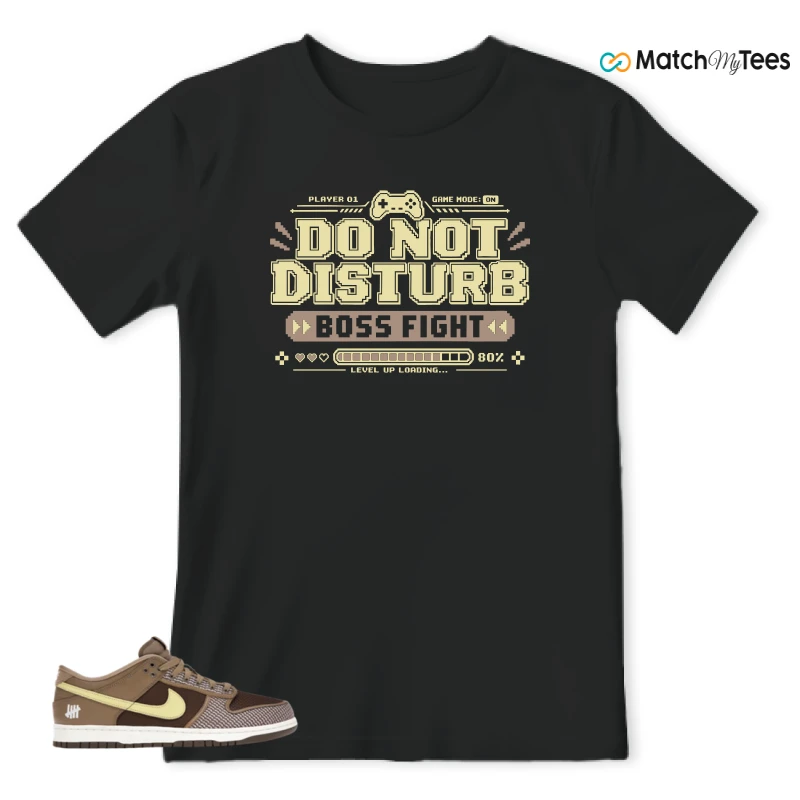 NIKE DUNK LOW UNDEFEATED CANTEEN DUNK VS. AF1 PACK SNEAKER Matching Tees t-shirt