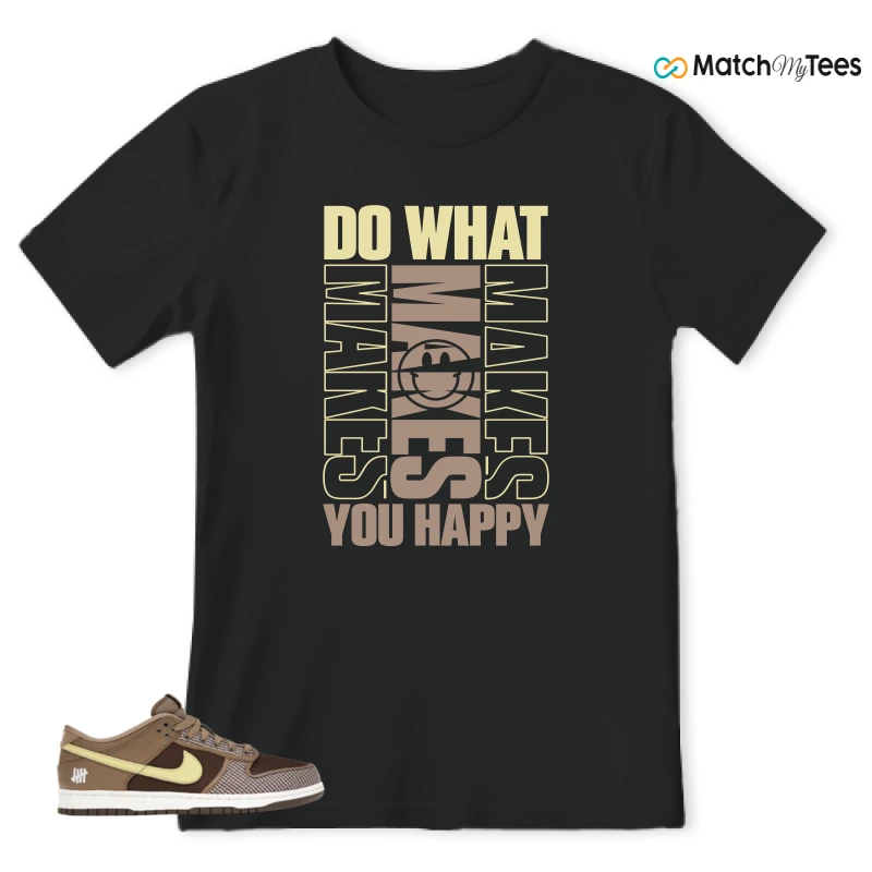 NIKE DUNK LOW UNDEFEATED CANTEEN DUNK VS. AF1 PACK SNEAKER Matching Tees t-shirt
