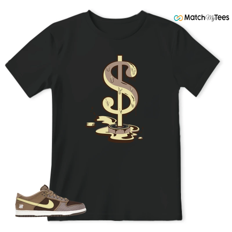 NIKE DUNK LOW UNDEFEATED CANTEEN DUNK VS. AF1 PACK SNEAKER Matching Tees t-shirt