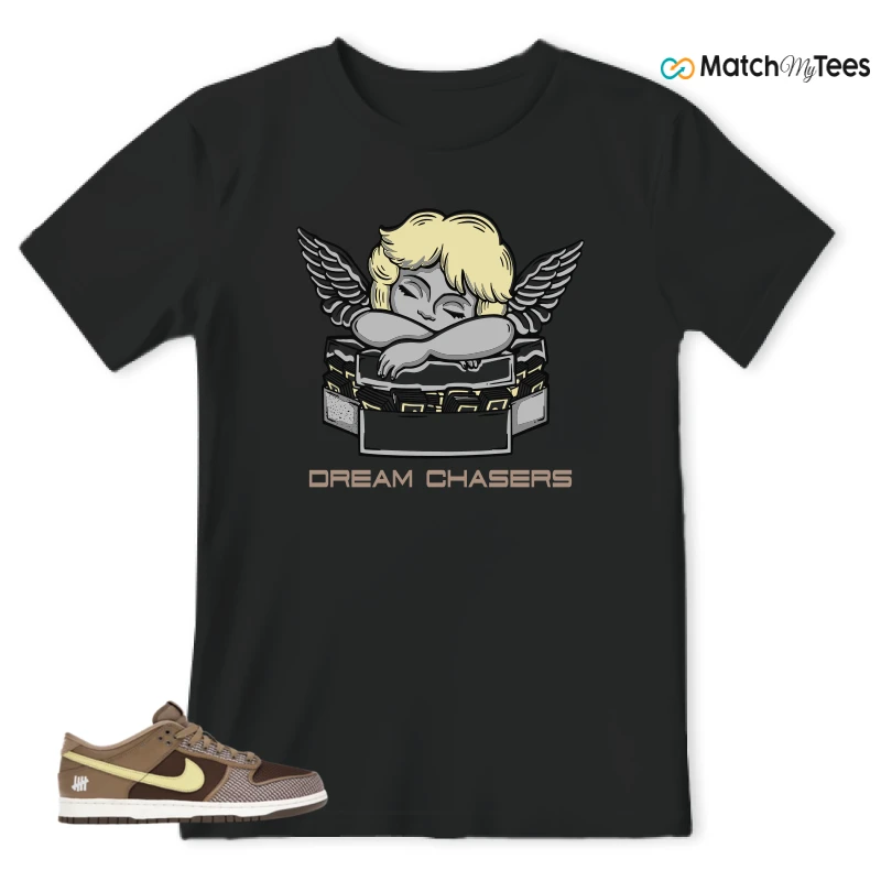 NIKE DUNK LOW UNDEFEATED CANTEEN DUNK VS. AF1 PACK SNEAKER Matching Tees t-shirt