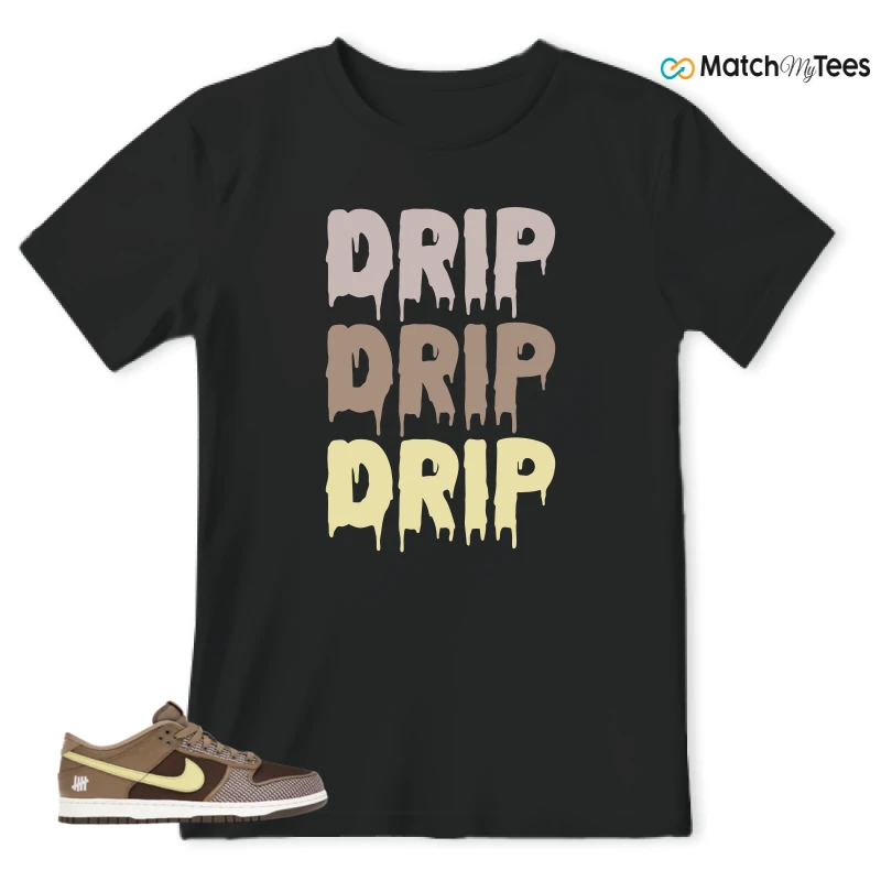 NIKE DUNK LOW UNDEFEATED CANTEEN DUNK VS. AF1 PACK SNEAKER Matching Tees t-shirt