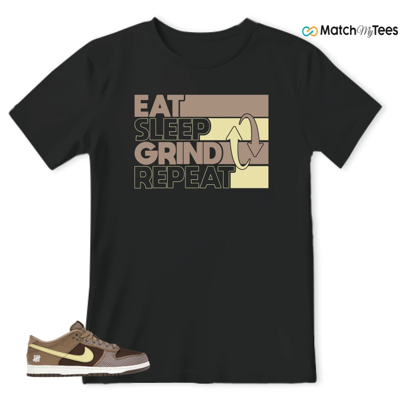 NIKE DUNK LOW UNDEFEATED CANTEEN DUNK VS. AF1 PACK SNEAKER Matching Tees t-shirt