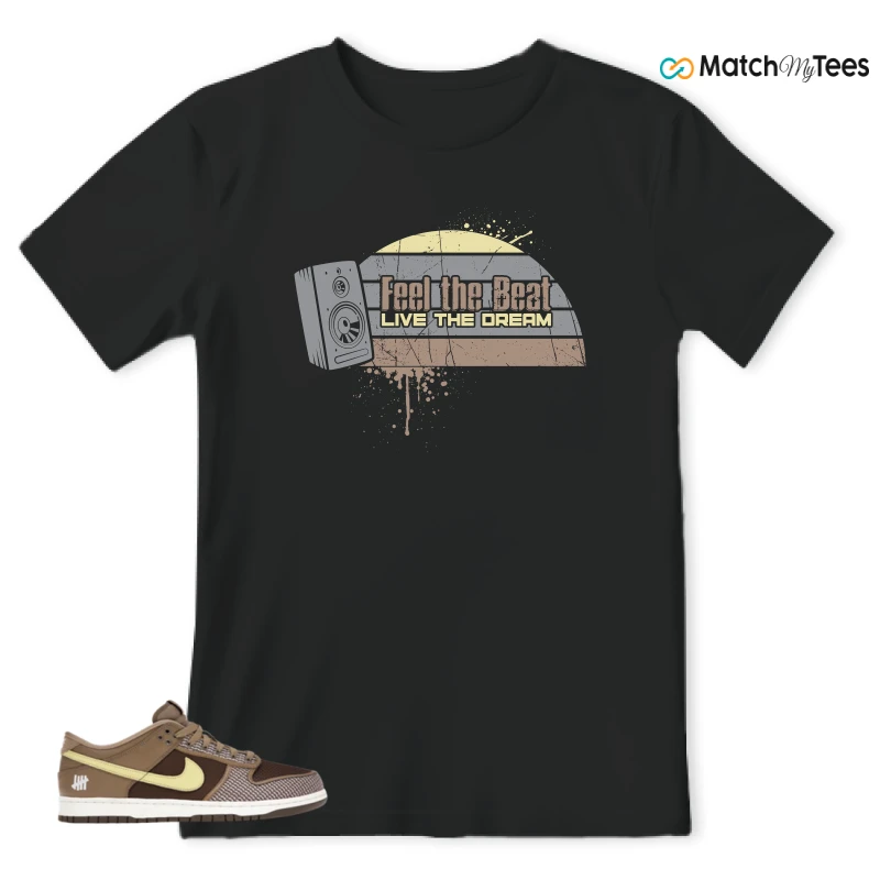 NIKE DUNK LOW UNDEFEATED CANTEEN DUNK VS. AF1 PACK SNEAKER Matching Tees t-shirt