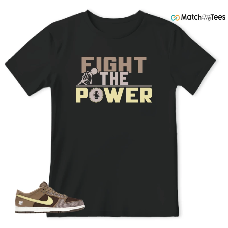 NIKE DUNK LOW UNDEFEATED CANTEEN DUNK VS. AF1 PACK SNEAKER Matching Tees t-shirt