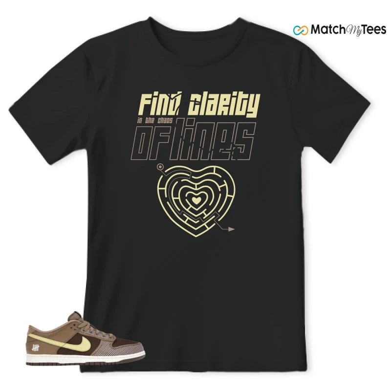 NIKE DUNK LOW UNDEFEATED CANTEEN DUNK VS. AF1 PACK SNEAKER Matching Tees t-shirt