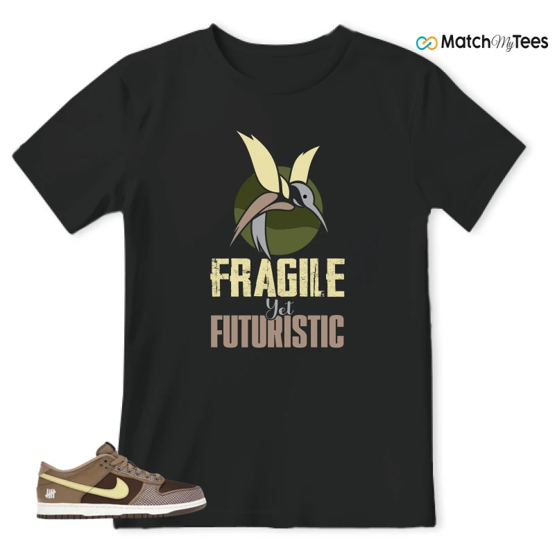 NIKE DUNK LOW UNDEFEATED CANTEEN DUNK VS. AF1 PACK SNEAKER Matching Tees t-shirt