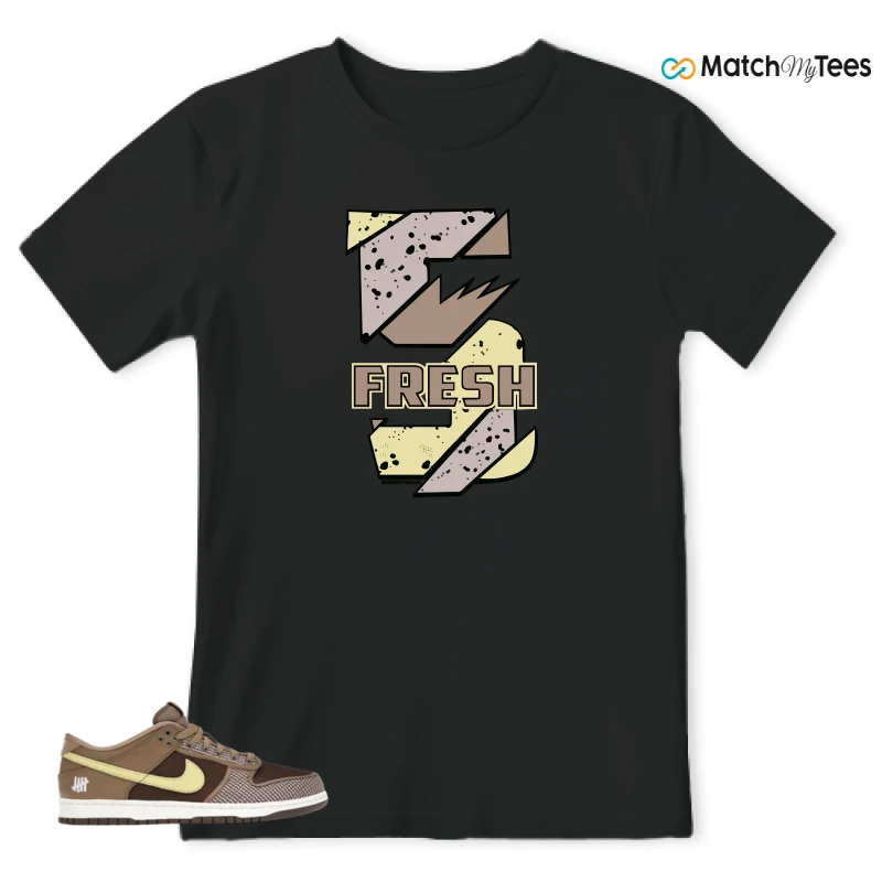 NIKE DUNK LOW UNDEFEATED CANTEEN DUNK VS. AF1 PACK SNEAKER Matching Tees t-shirt