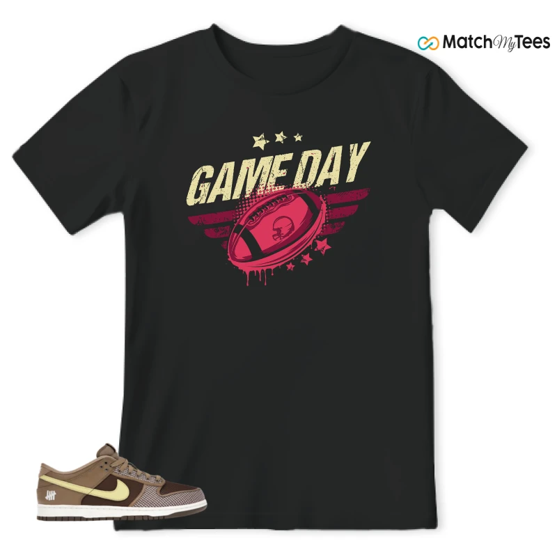 NIKE DUNK LOW UNDEFEATED CANTEEN DUNK VS. AF1 PACK SNEAKER Matching Tees t-shirt