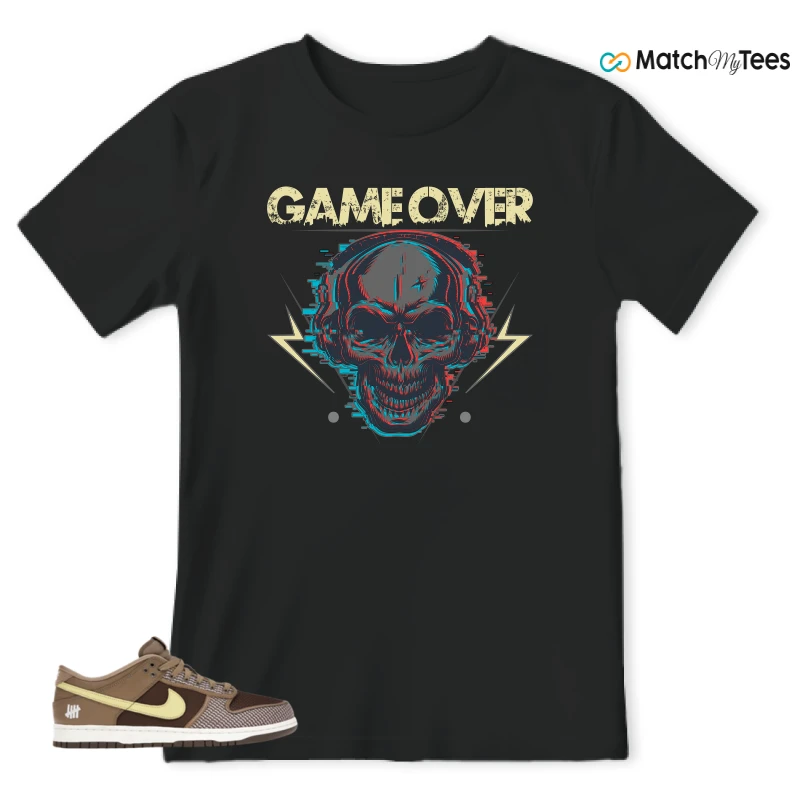 NIKE DUNK LOW UNDEFEATED CANTEEN DUNK VS. AF1 PACK SNEAKER Matching Tees t-shirt