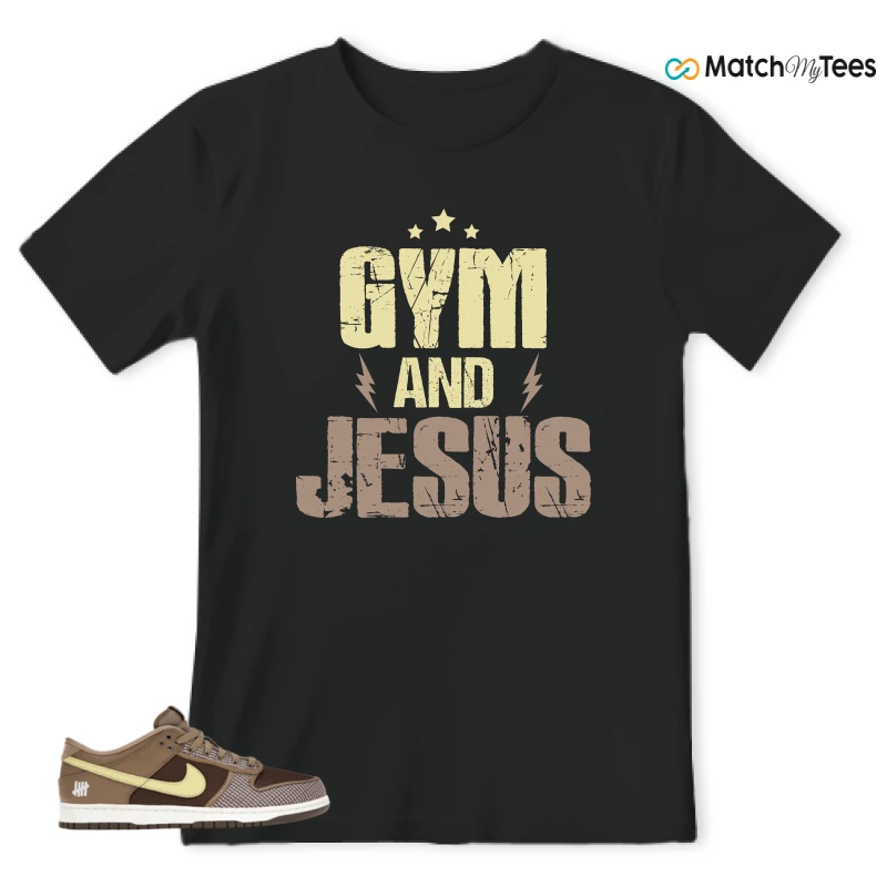 NIKE DUNK LOW UNDEFEATED CANTEEN DUNK VS. AF1 PACK SNEAKER Matching Tees t-shirt